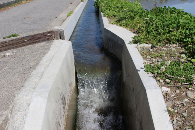 側溝用水工事